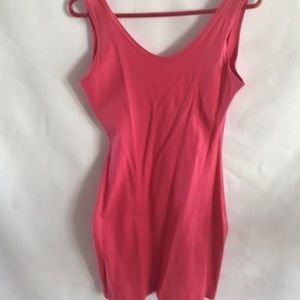 Pink Cotton Body Dress